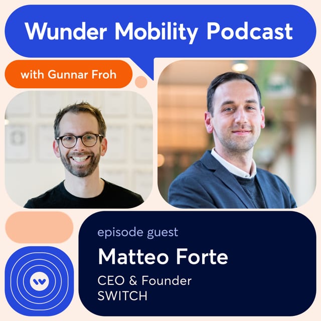 Wunder Mobility Podcast episode 66: Matteo Forte