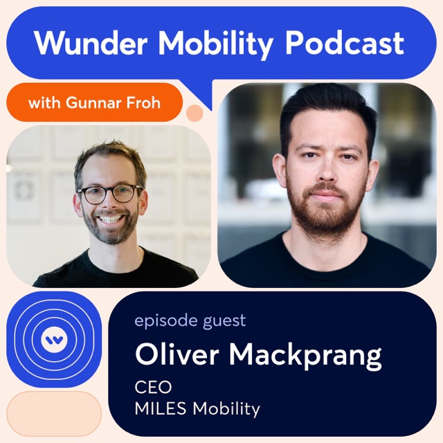Wunder Mobility Podcast episode 69: Oliver Mackprang